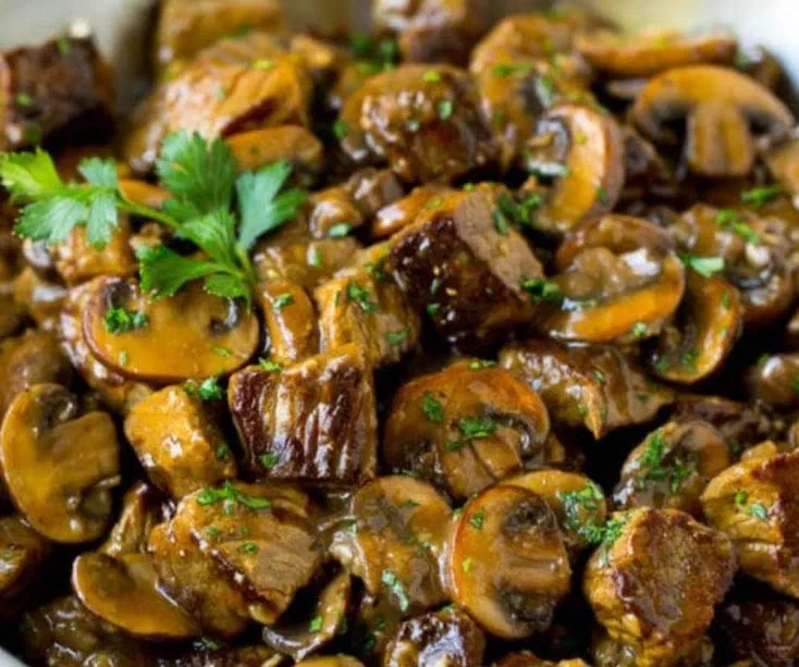 Beef Tips With Mushrooms