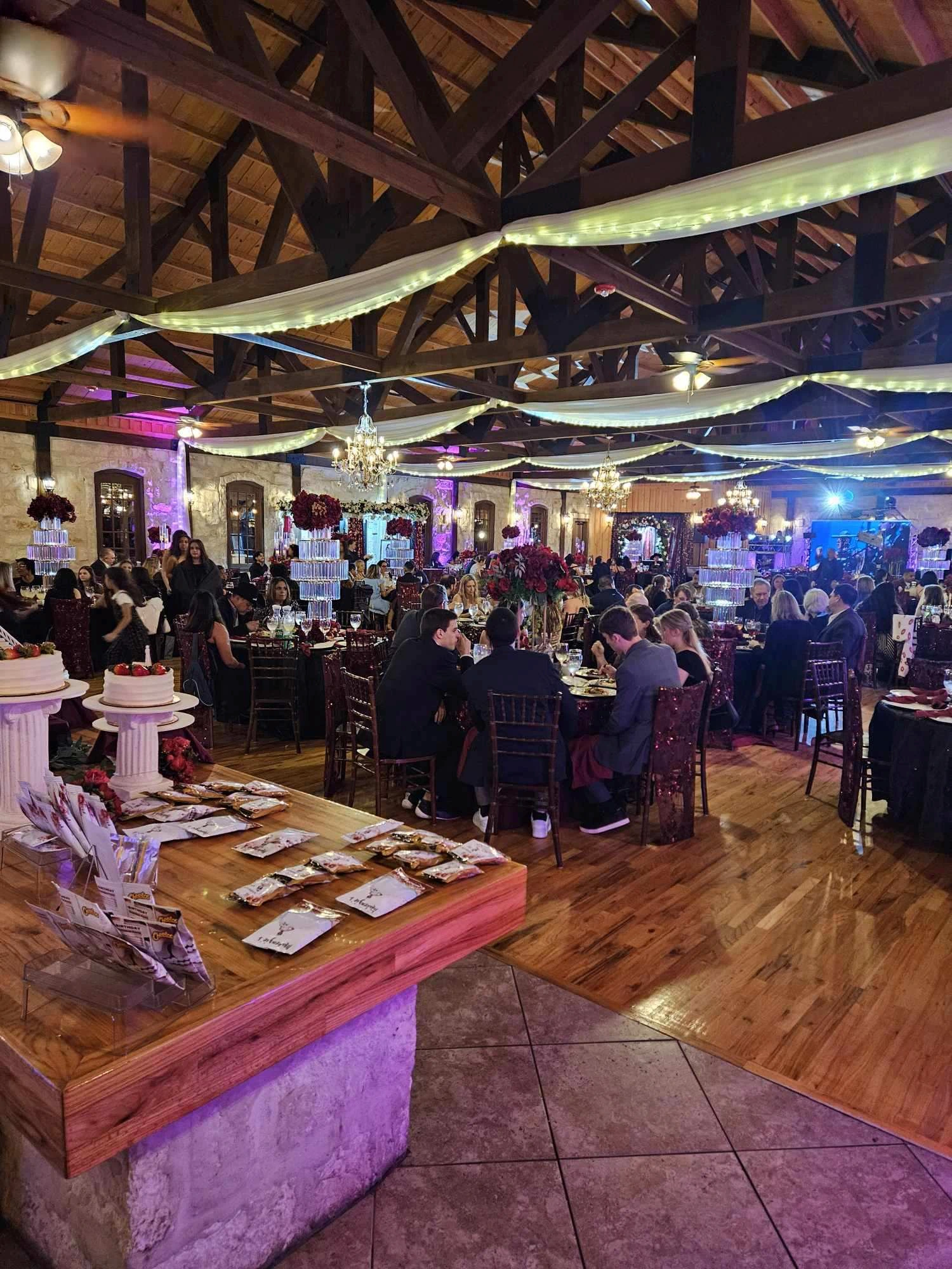 Wedding catering celebration