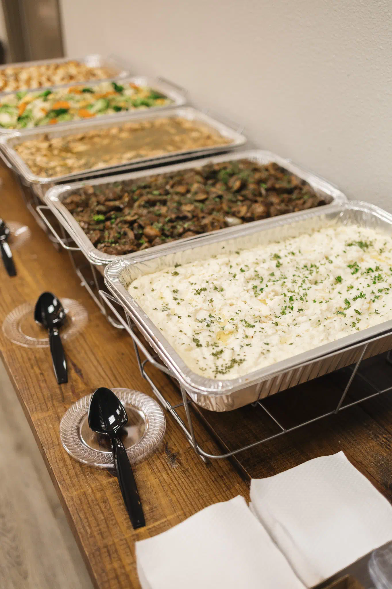 Drop-off catering delivery